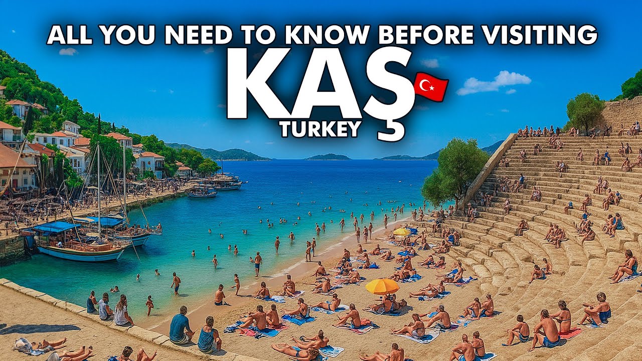 KAŞ Turkey | Лучший путеводитель по посещению города Каш в Анталии