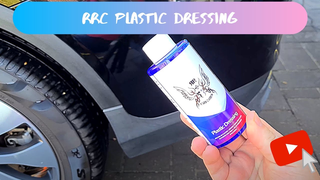 RRC / RR Customs Plastic Dressing műanyagápoló tesztje