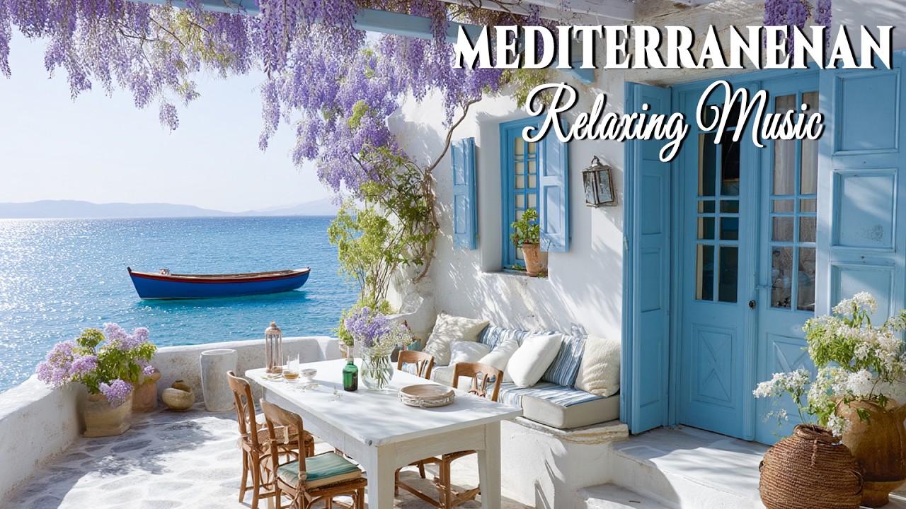 🌊 Morning in Italy Nostalgia ❄️ Relaxing Mediterranean Music & Peaceful Coast