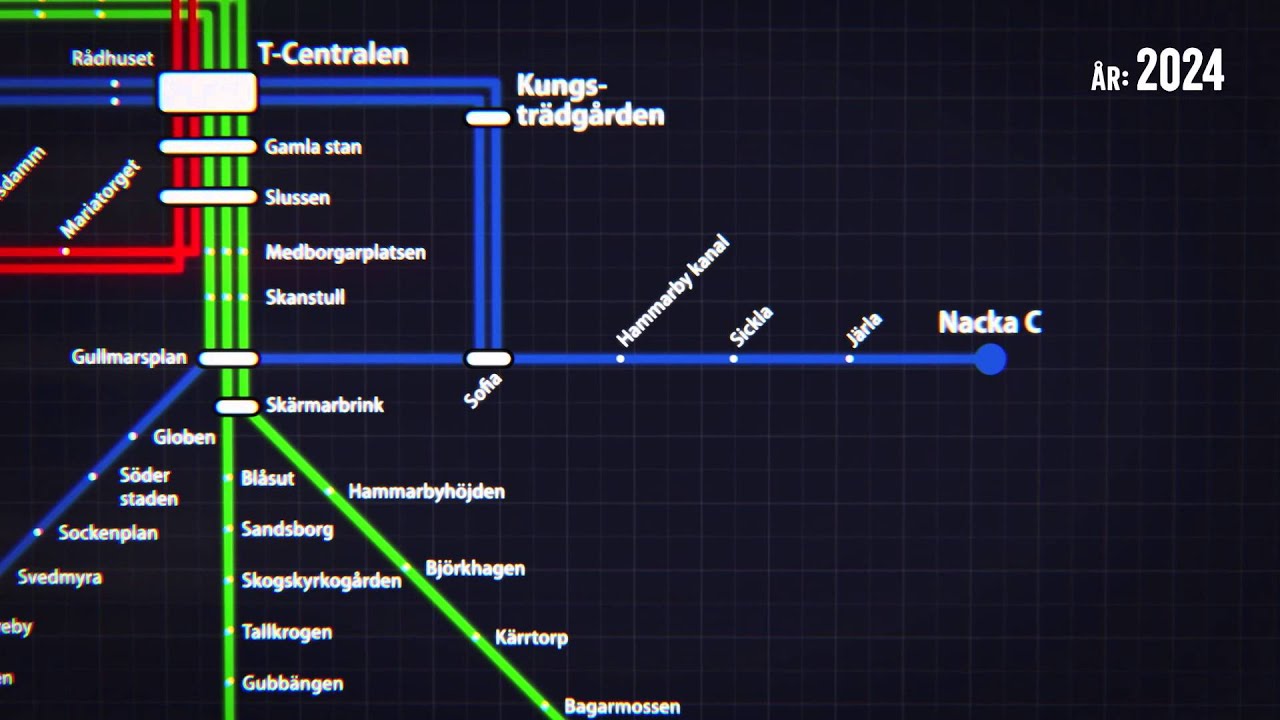 Orange linje – Stockholm behöver mer tunnelbana, inte fler motorvägar
