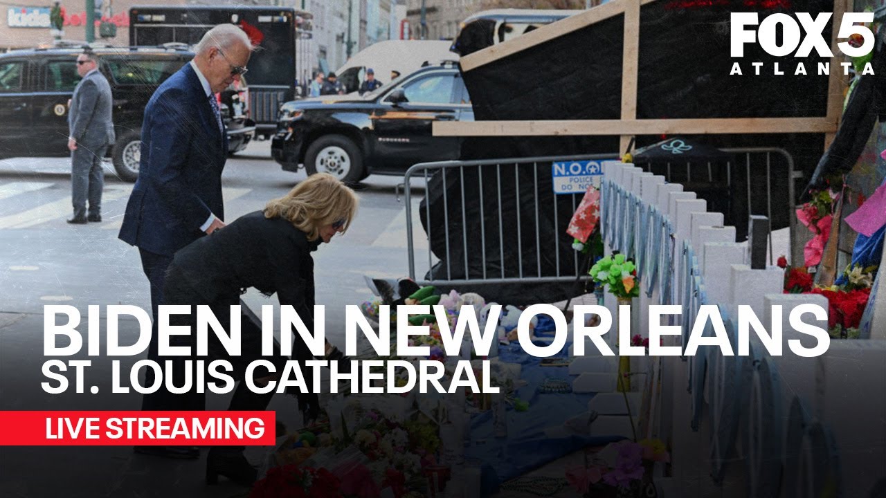 LIVE: Biden in New Orleans after deadly terrorist attack