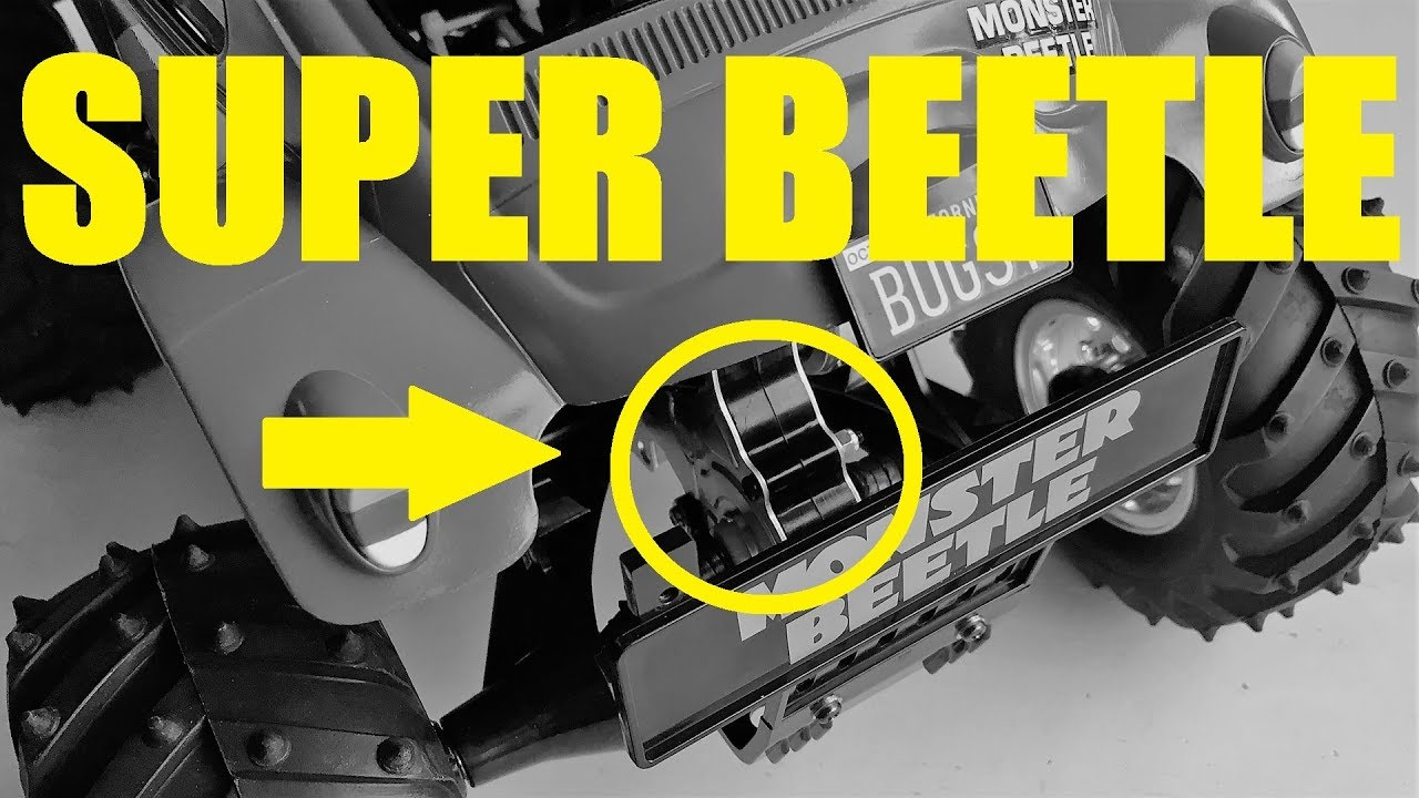 Tamiya Monster Beetle 2015 Re-release: MIP Super Beetle Super Ball diff Assembly and Installation!