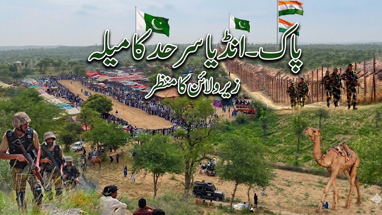 Fair On India-Pak Border || Last Village Of India Pak Border || Village Life Mela 