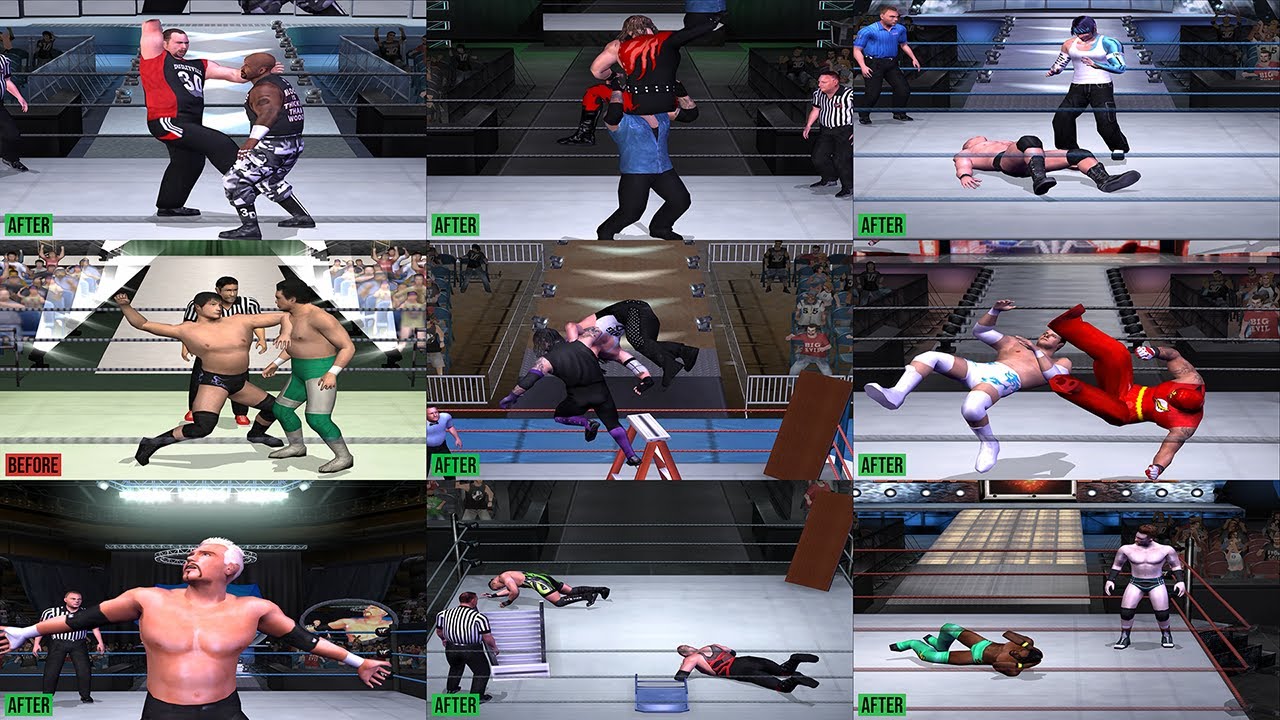 WWE SD! HCTP - Fixing Move Glitches, Sound Issues & Quick Wake-Ups | Ultimate Edition V2 | PS2 Mod