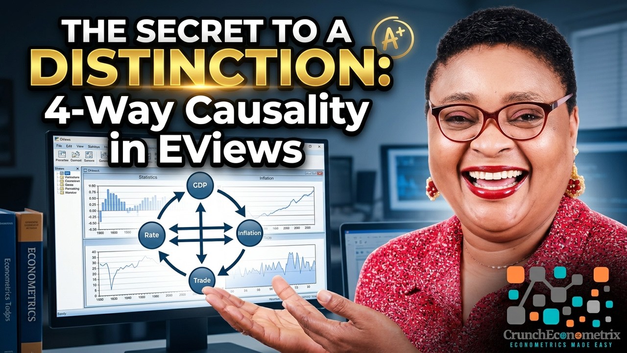 (EViews10):VAR and 4-Ways Causality Checks(3) #var #vecm #causality #granger #wald #Johansen
