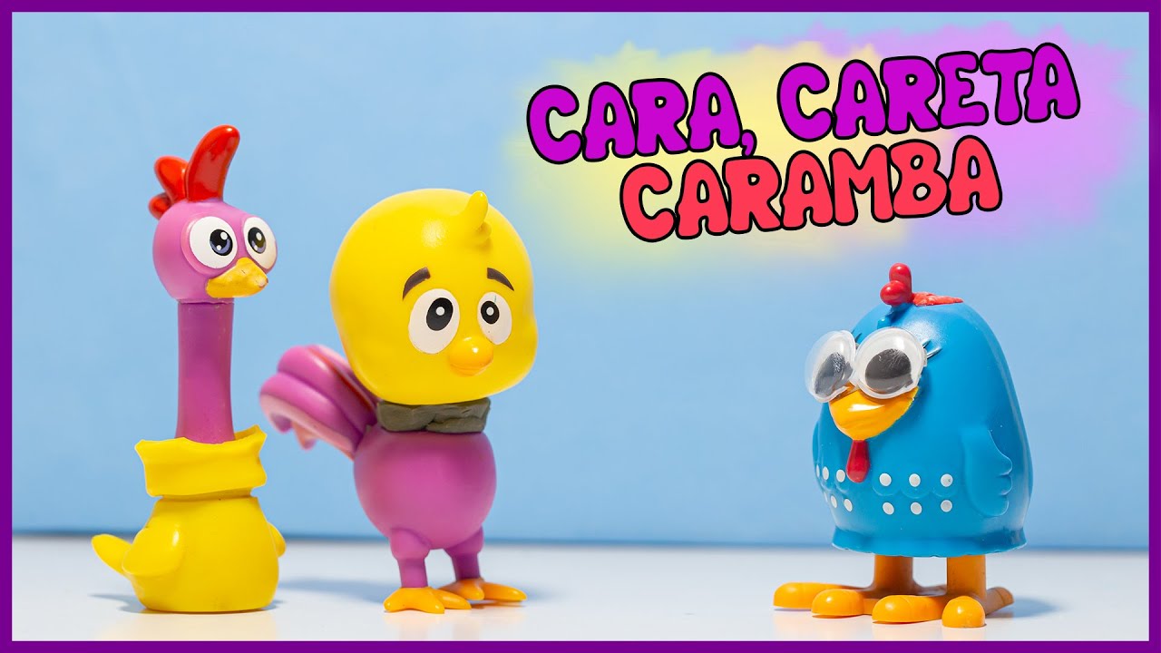 Galinha Pintadinha - Historinha - Cara, Careta, Caramba