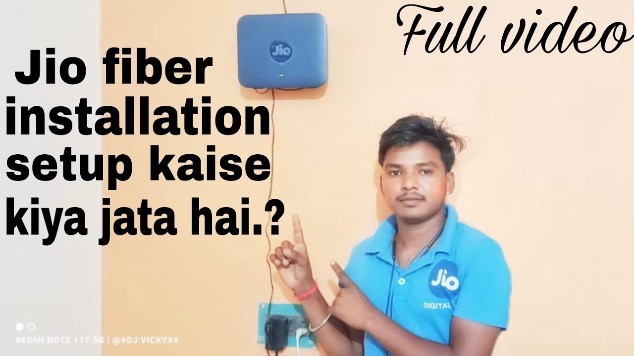 Jio Fiber Installation Step by Step | How to connect Jio Fiber | Full video..