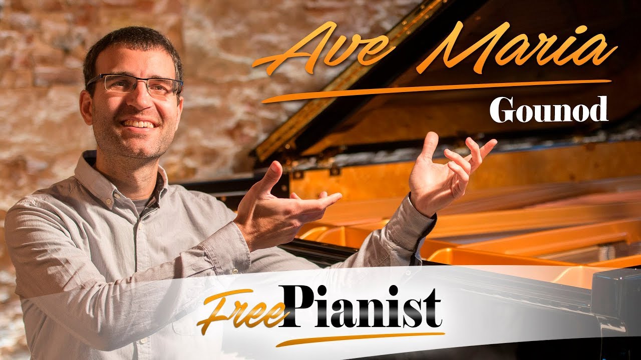 Ave Maria - KARAOKE / PIANO ACCOMPANIMENT - Gounod