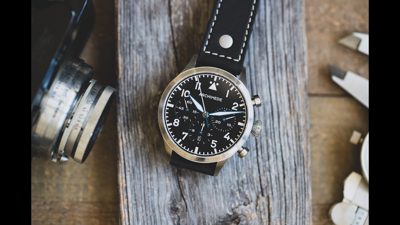 Review: Archimede Pilot Chronograph Trikompax