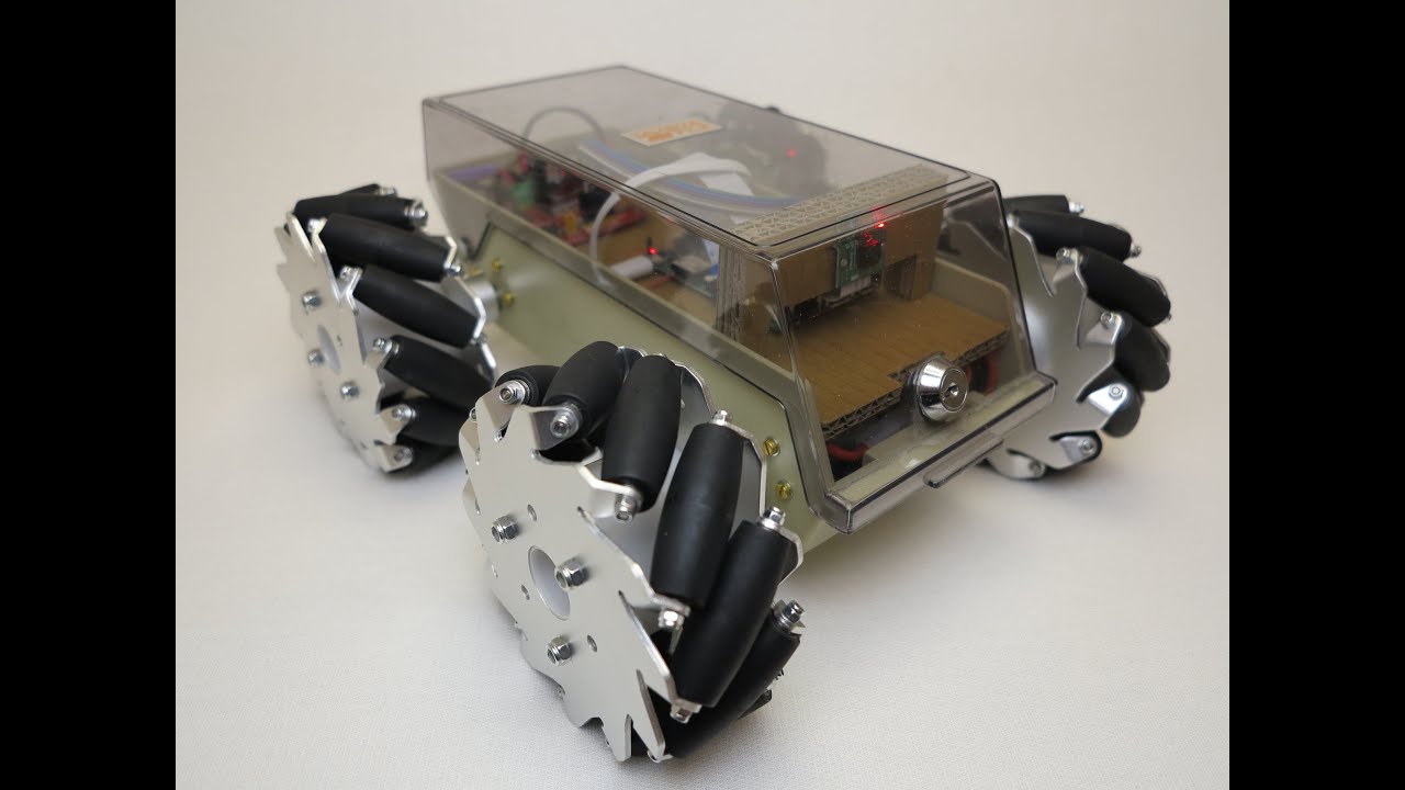 Homage Floppy Disc Robot - Mecanum Wheels