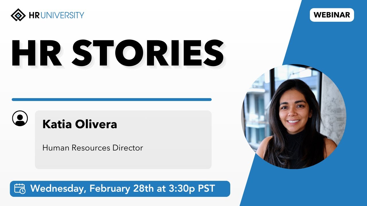 HR Stories: Katia Olivera -  Insights from an HR Director's Journey