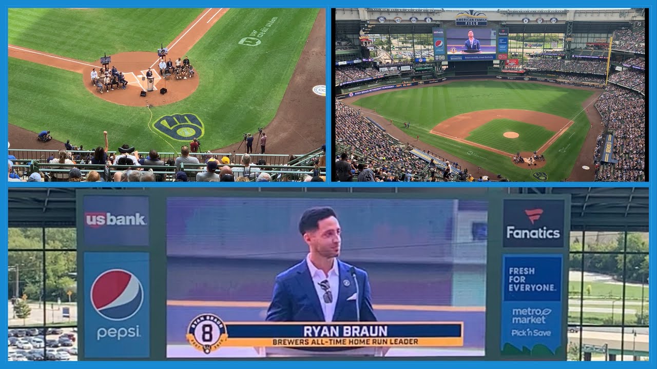 Ryan Braun Retirement Ceremony | 9/26/21 American Family Field