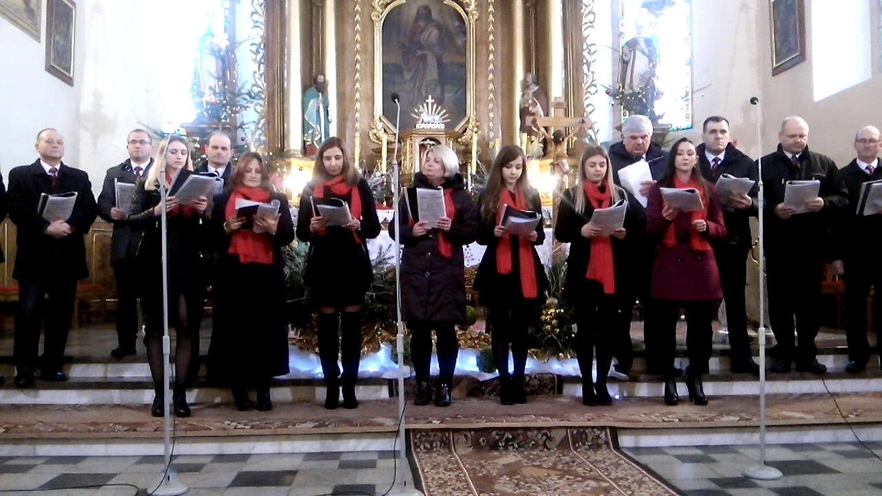 29.1.2017 - mini koncert kolęd - Łączki Kucharskie cz.10
