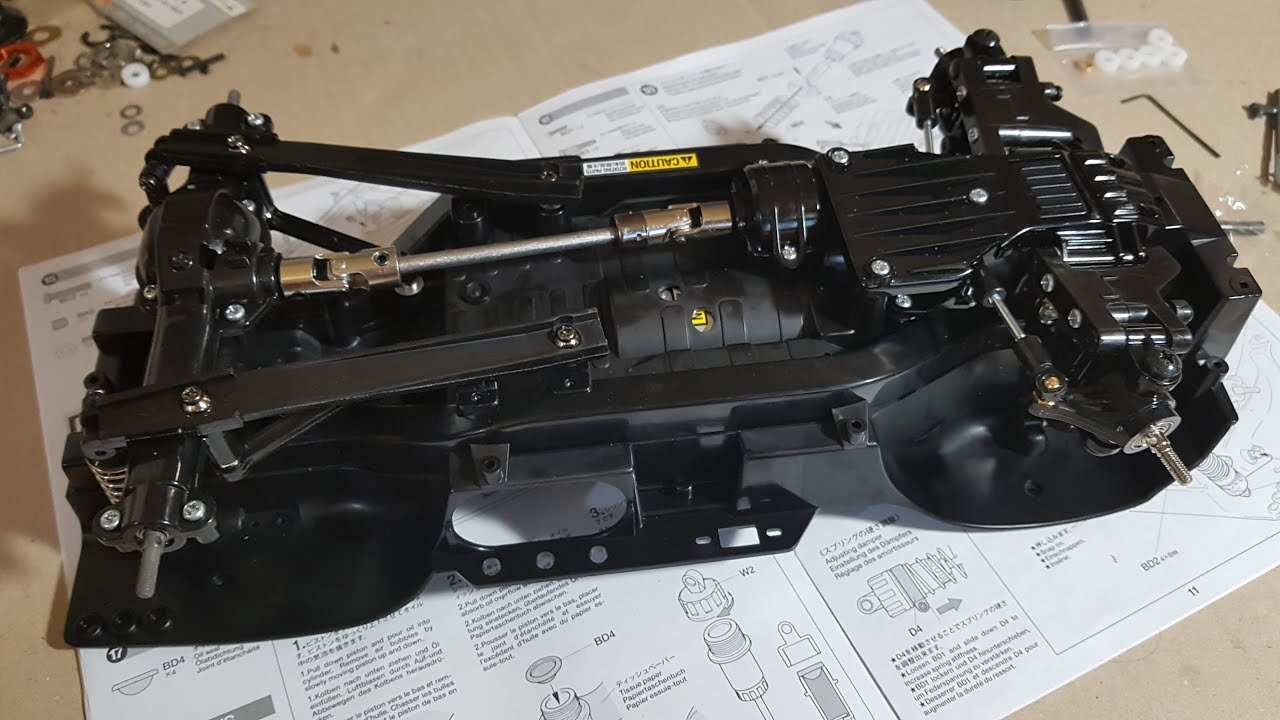 TAMIYA CC-01 LANDFEEDER ASSEMBLE 조립