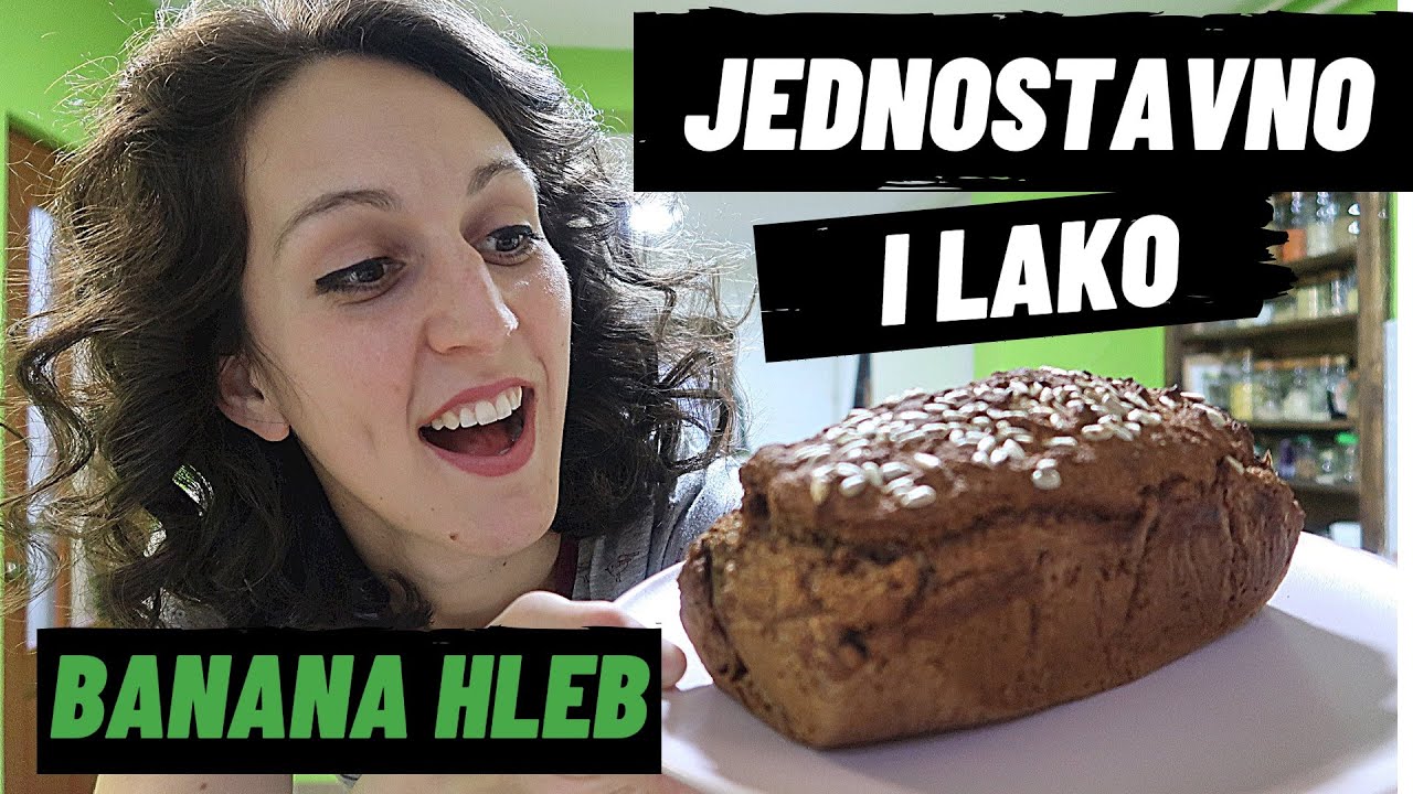 RECEPT / Banana hleb - POSNO