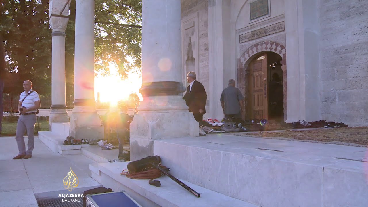 Prvi bajram-namaz u obnovljenoj Ferhadiji