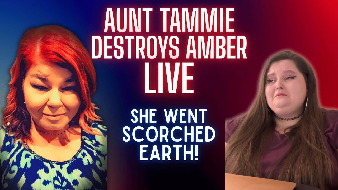 Amberlynn Finally Gets Put In Her Place, LIVE! Aunt Tammie Calls Amber And Doesn't Take Her BS.