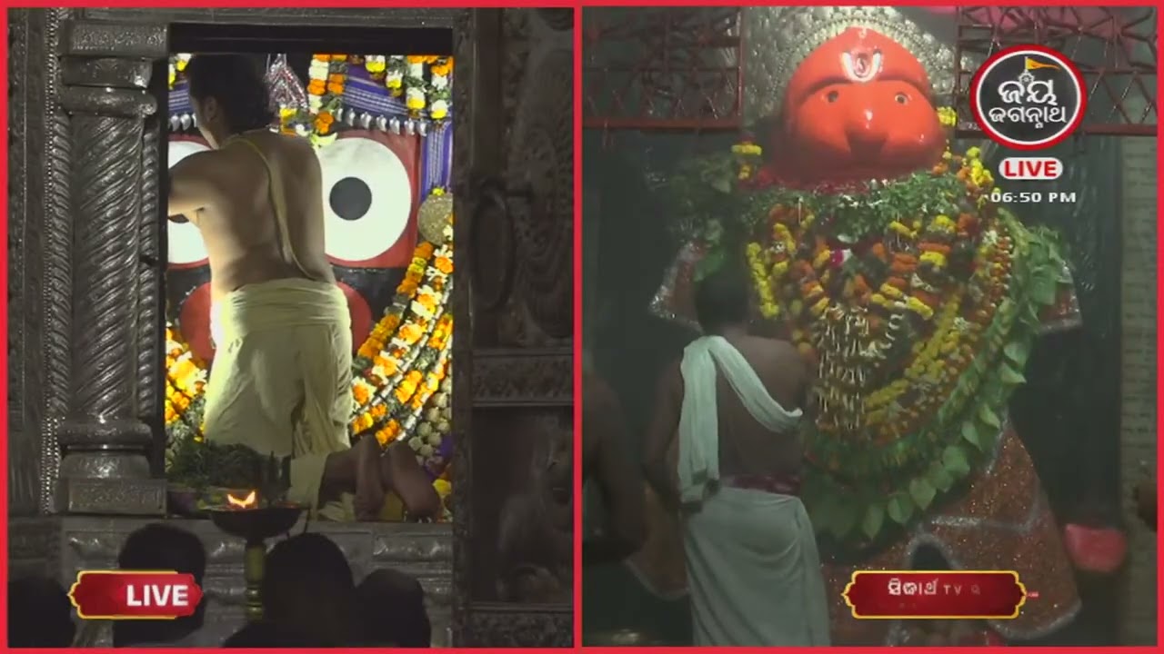 ଆଜି10-Feb)ଶ୍ରୀମନ୍ଦିରର ଦକ୍ଷିଣ ଦ୍ଵାର ହନୁମାନଙ୍କ ସନ୍ଧ୍ୟା ଆଳତି ଦର୍ଶନ | Jay Jagannath TV