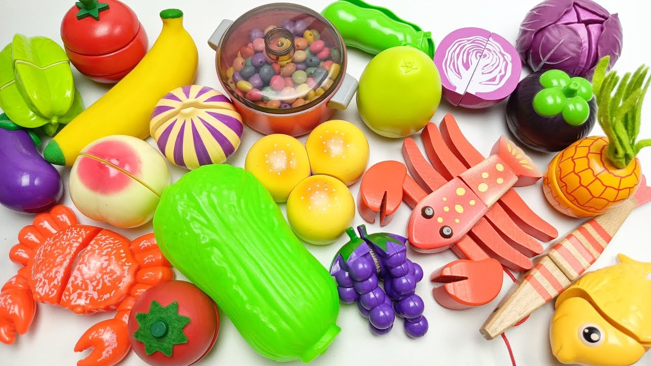 Most Relaxing ASMR You’ll Hear Today 🍎 Fruit Cutting Toy Satisfying Video ASMR No talking