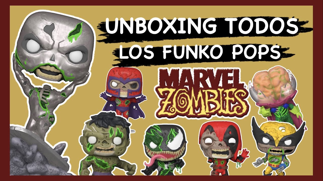 POR FIN TENGO TODOS LOS FUNKO POPS DE MARVEL ZOMBIES EN MI COLECCION / UNBOXING MARVEL ZOMBIES