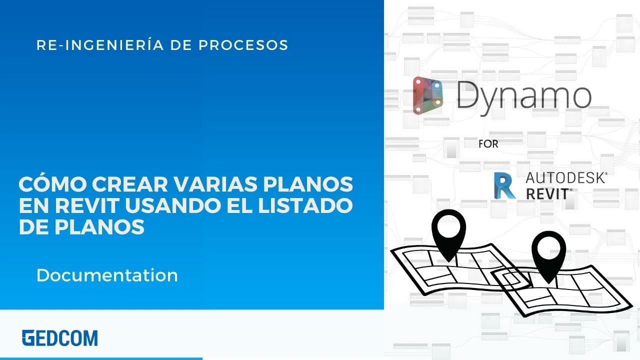 C&oacute;mo crear varias planos en Revit usando el listado de planos