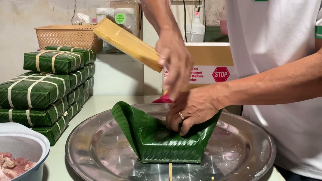 Bí Quyết Gói Bánh Chưng Dễ Dàng - Đẹp Mà Không Cần Kinh Nghiệm