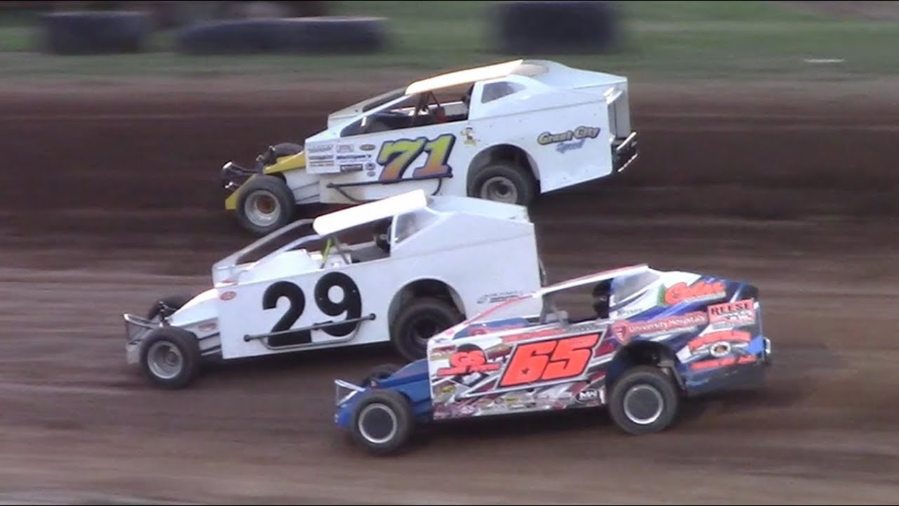 BRP Big Block Modified Heat Three | McKean County Raceway | 8-16-17