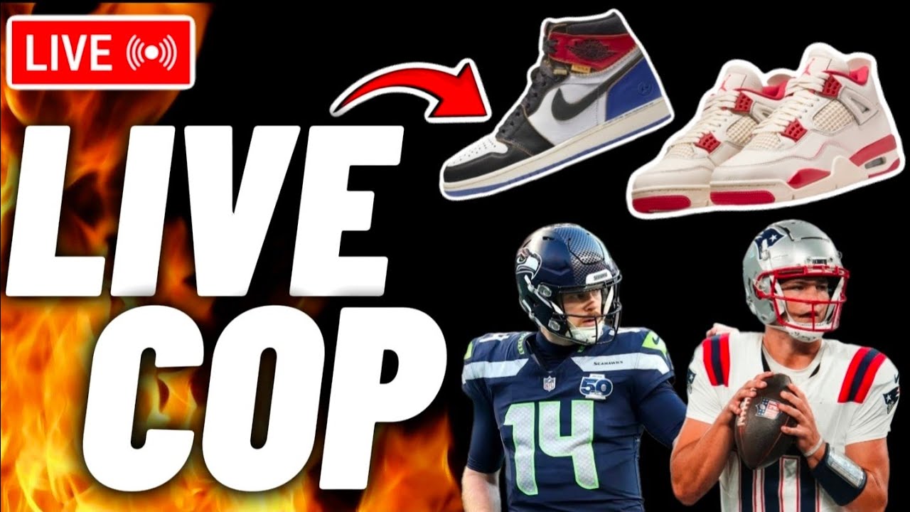 🔴 LIVE: Jordan 4 Valentine’s Day Drop + Super Bowl Predictions!