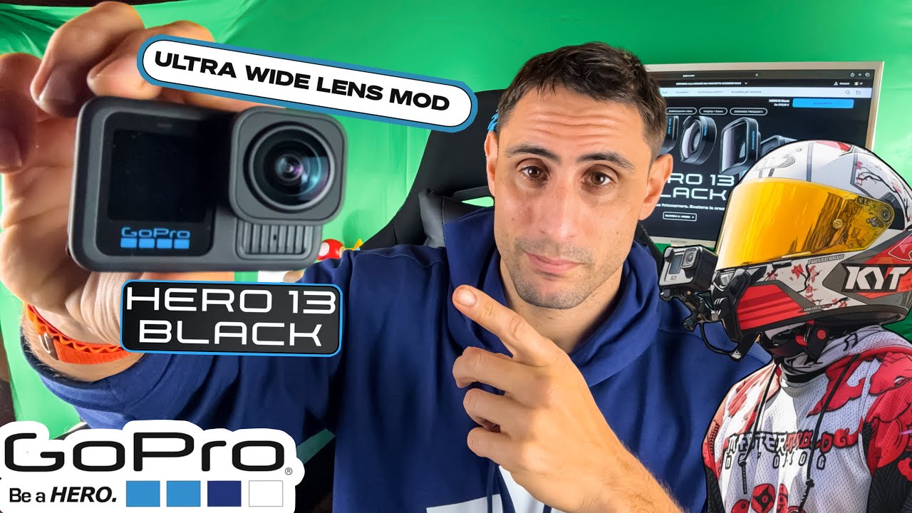 COME FARE VIDEO IN MOTO ( GOPRO HERO 13 ) 