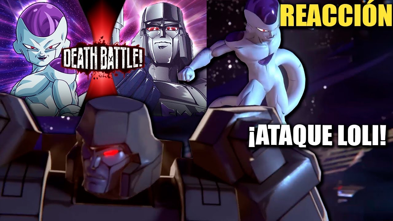 REACCIÓN a Frieza VS Megatron (Dragon Ball VS Transformers) | DEATH BATTLE!