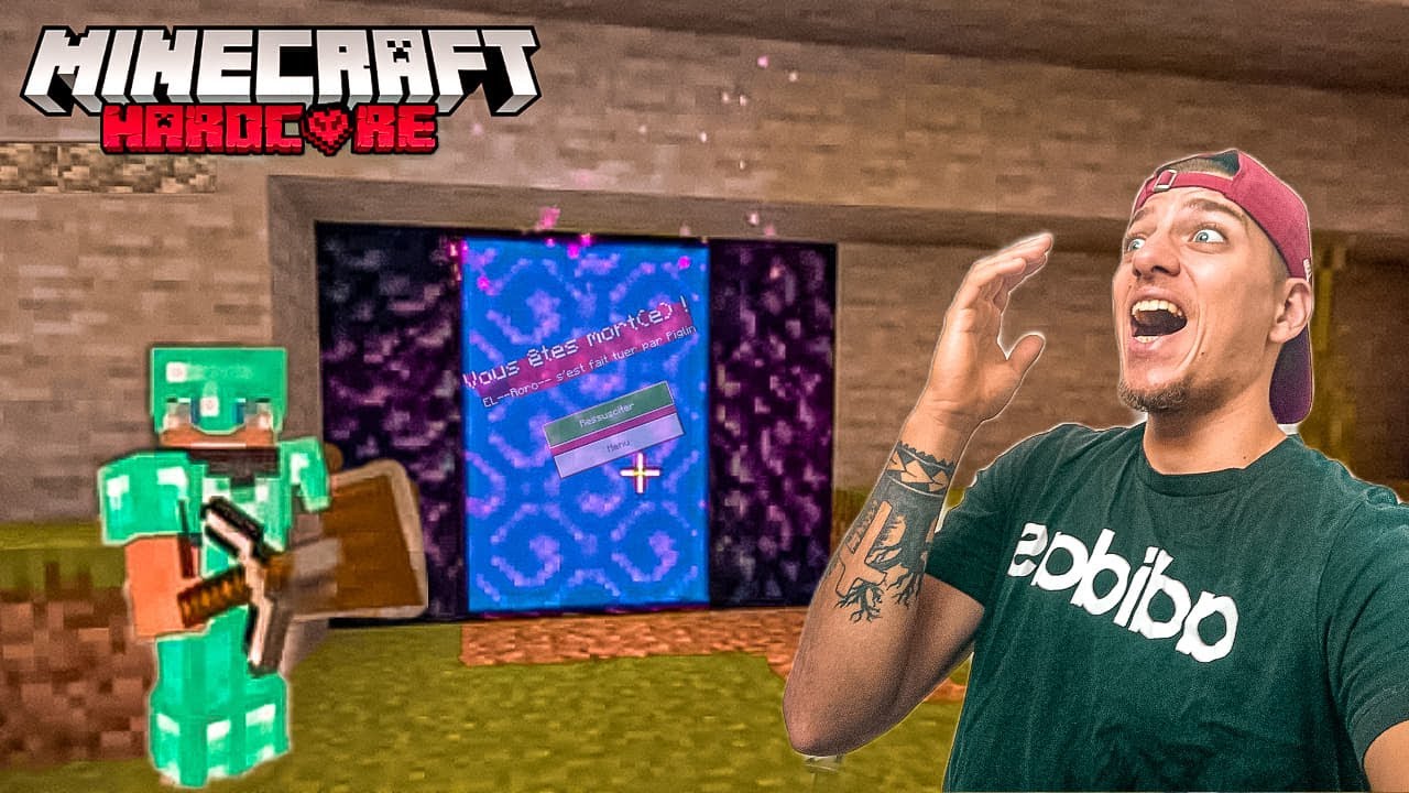 Je créer mon portail du NETHER mais ... OUPS