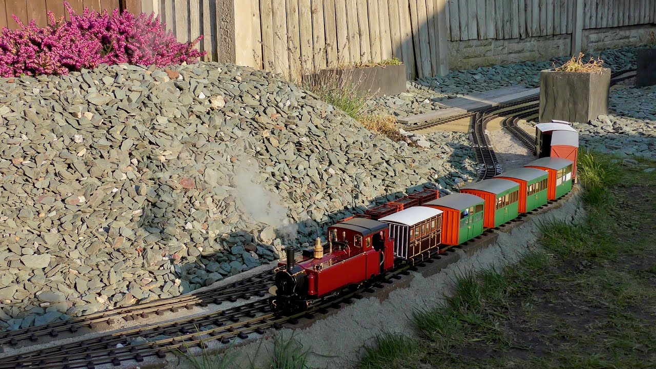 Roundhouse Taliesin First Steaming (Sefton & West Lancs Light Railway)