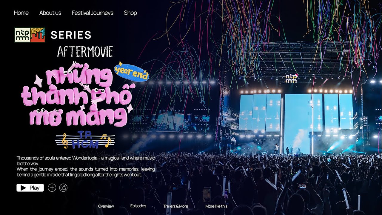 Aftermovie | NHỮNG TH&Agrave;NH PHỐ MƠ M&Agrave;NG YEAR END TOUR 2025 | SAIGON