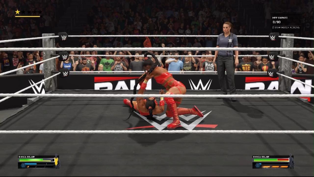 WWE 2K25  BIANCA'S OPEN CHALLENGE  (Bianca Belair Vs. Bianca Belair)