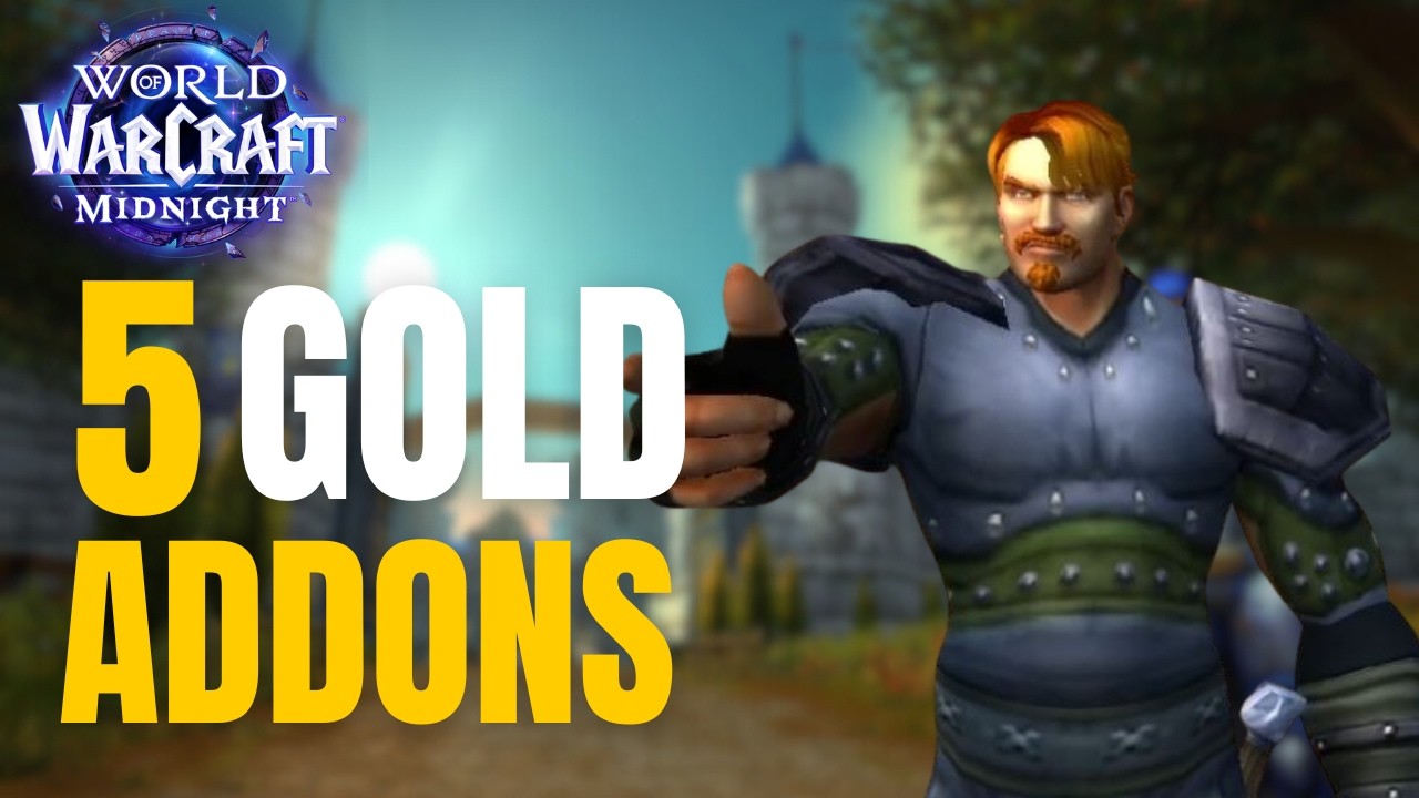 The Only 5 Addons You Need For GOLD CAP In Midnight