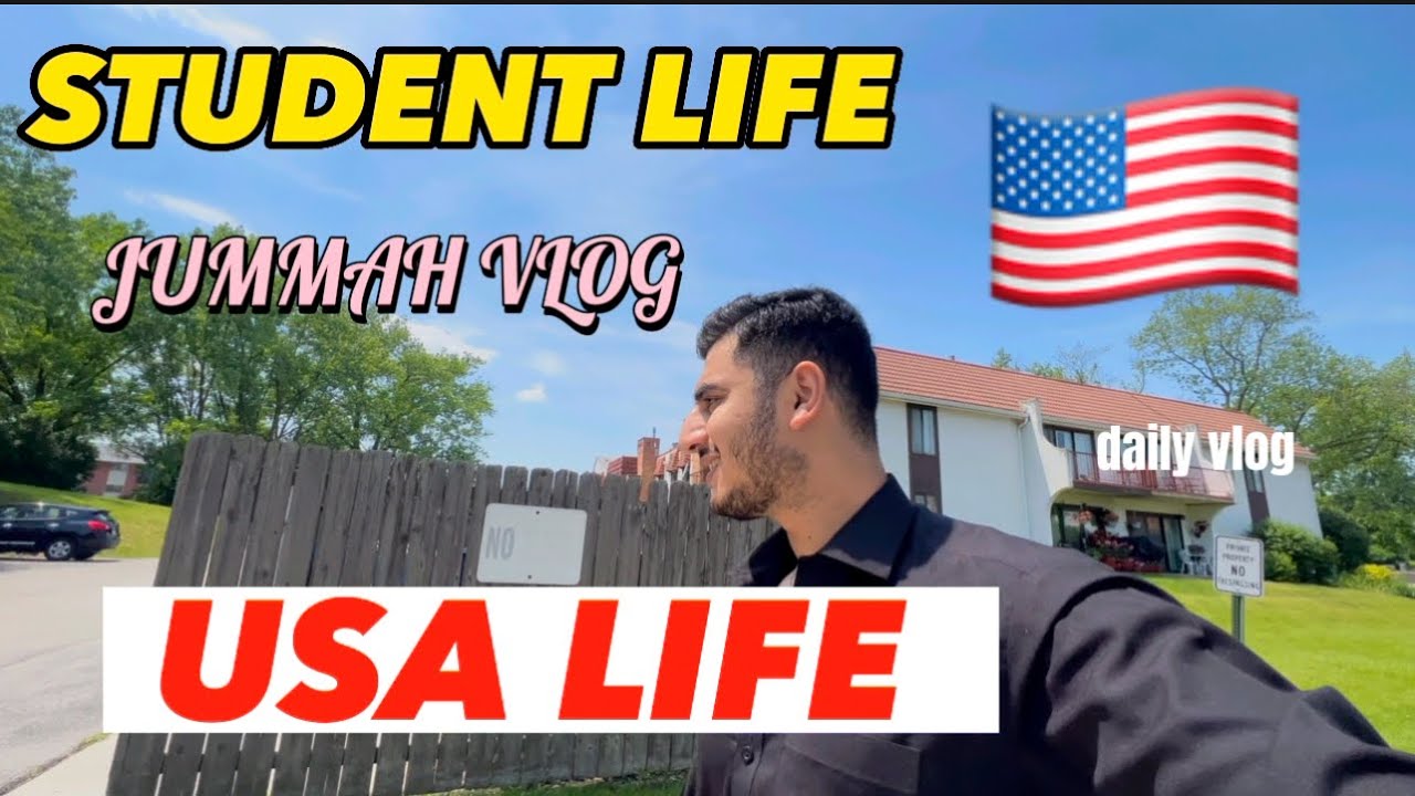 International Student life in USA 🇺🇸 | jummah vlog and Biryani | DAILY VLOGGING | Student Life|