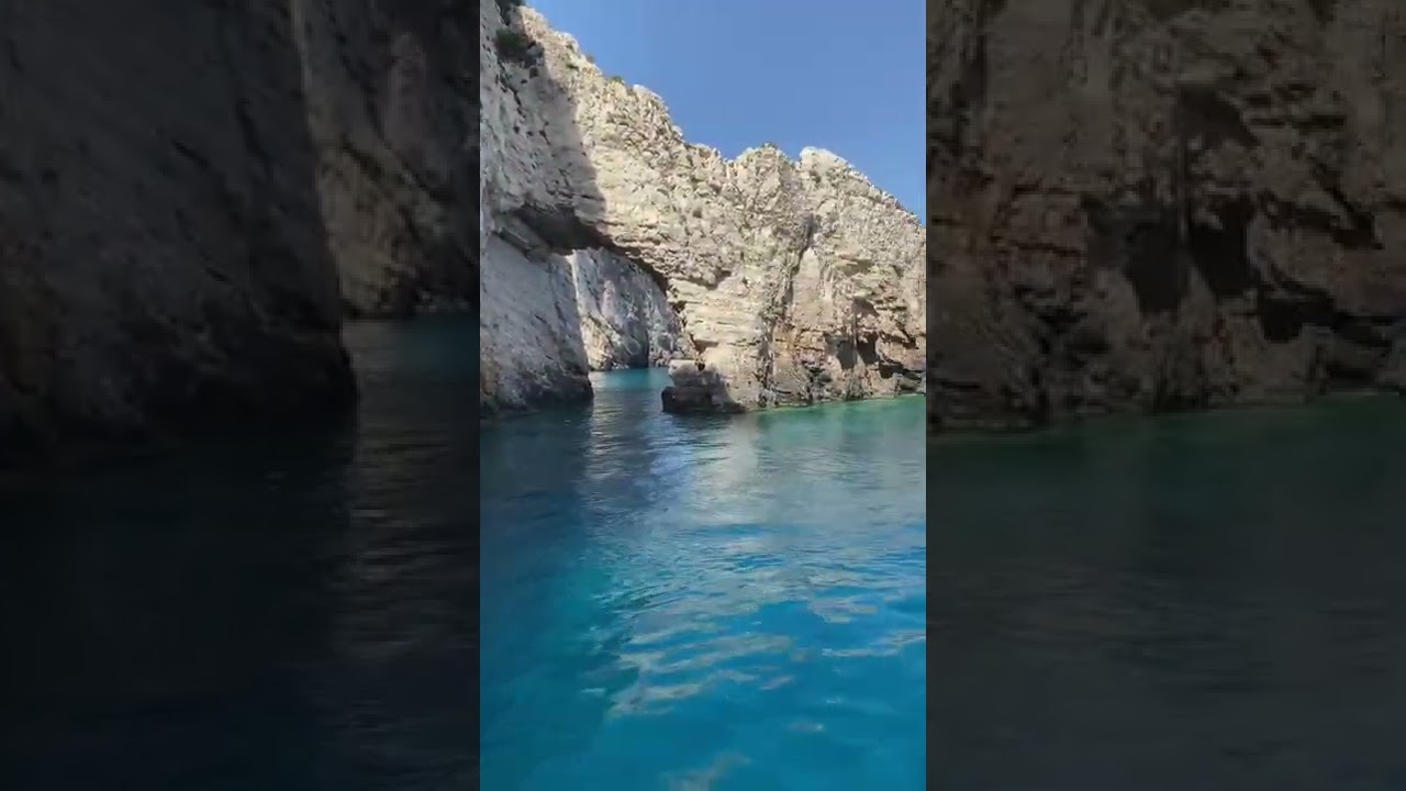Zante/Zakynthos Keri Caves 🇬🇷 #greece #shorts