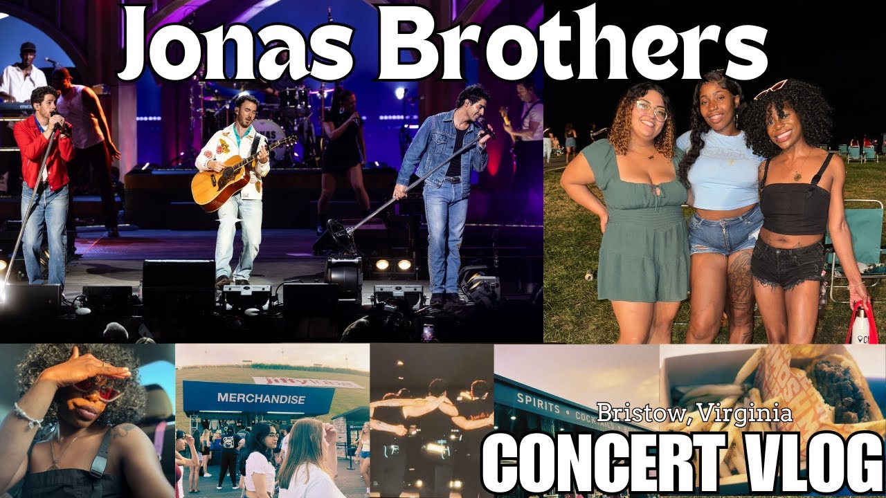 JONAS BROTHERS CONCERT VLOG 2K25 | JONAS20 • Greetings From Your Hometown Tour