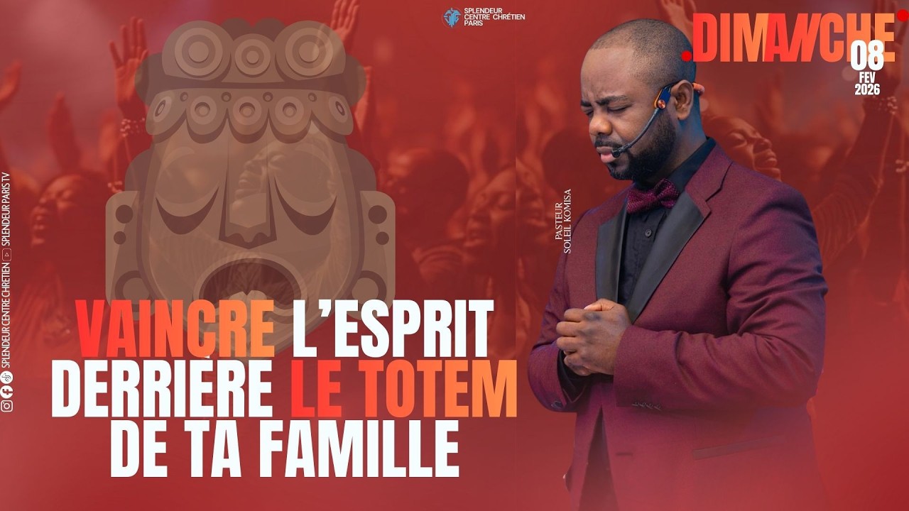 VAINCRE L'ESPRIT DERRIERE LE TOTEM DE TA FAMILLE AVEC LE PASTEUR SOLEIL KOMISA