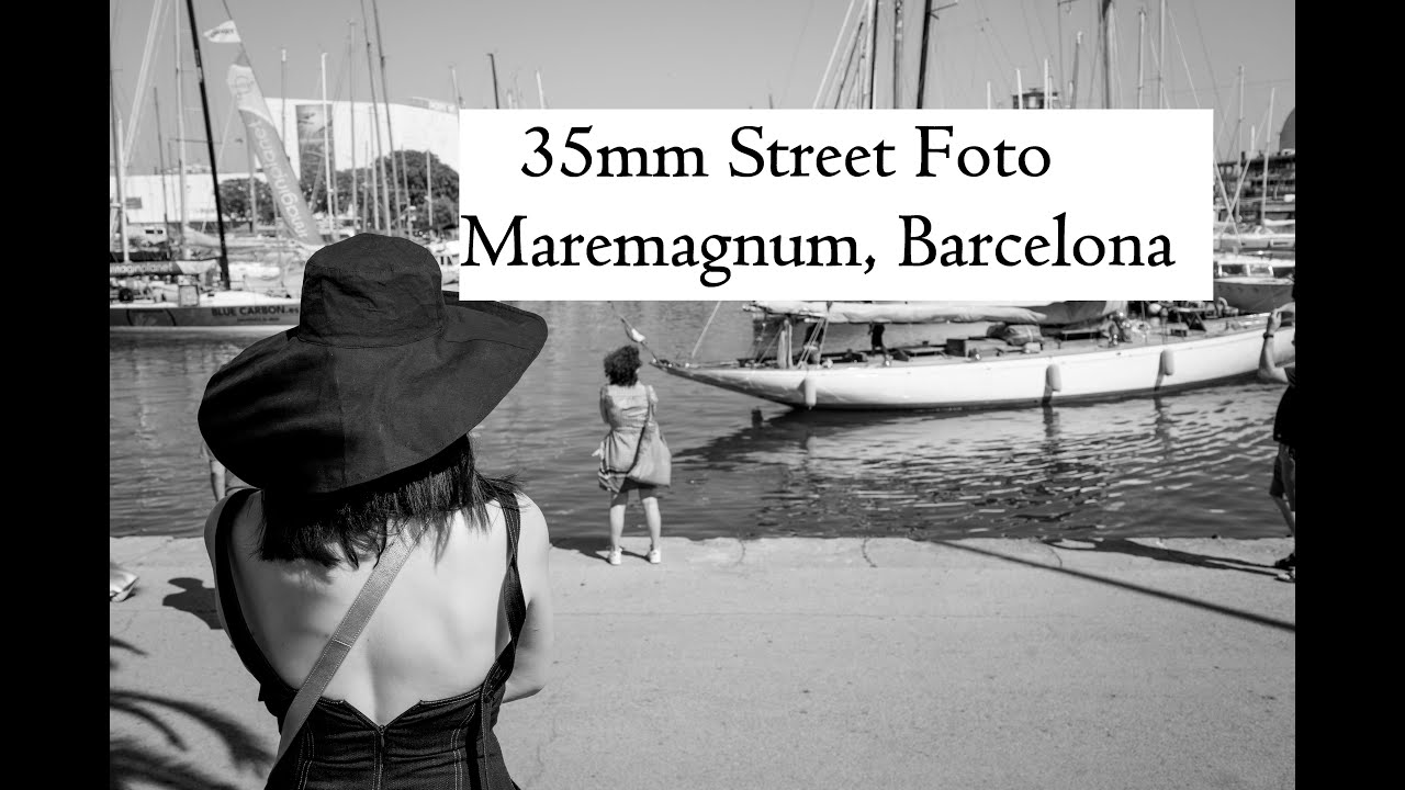 FOTOGRAFÍA CALLEJERA Con 35mm: El PUERTO de Barcelona! 📷