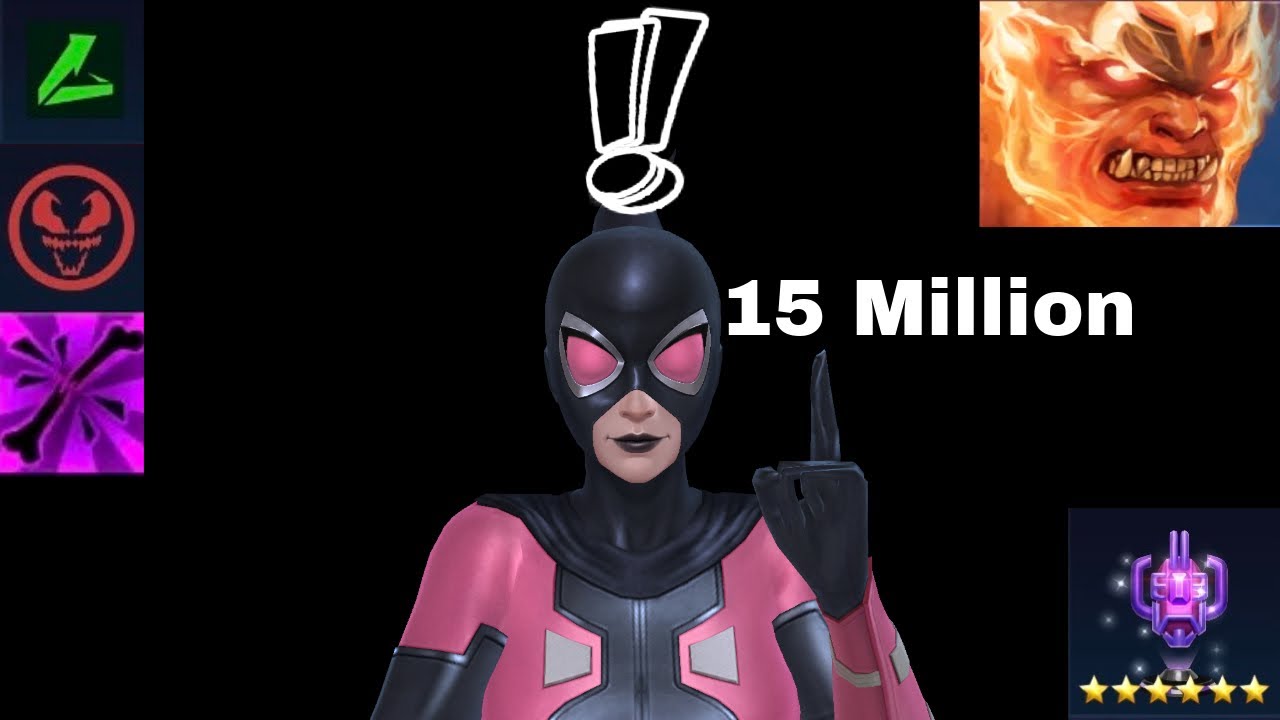 Gwenpool 15 Million (Mighty Rage) | Speed Villain ABL Fracture - Marvel Future Fight