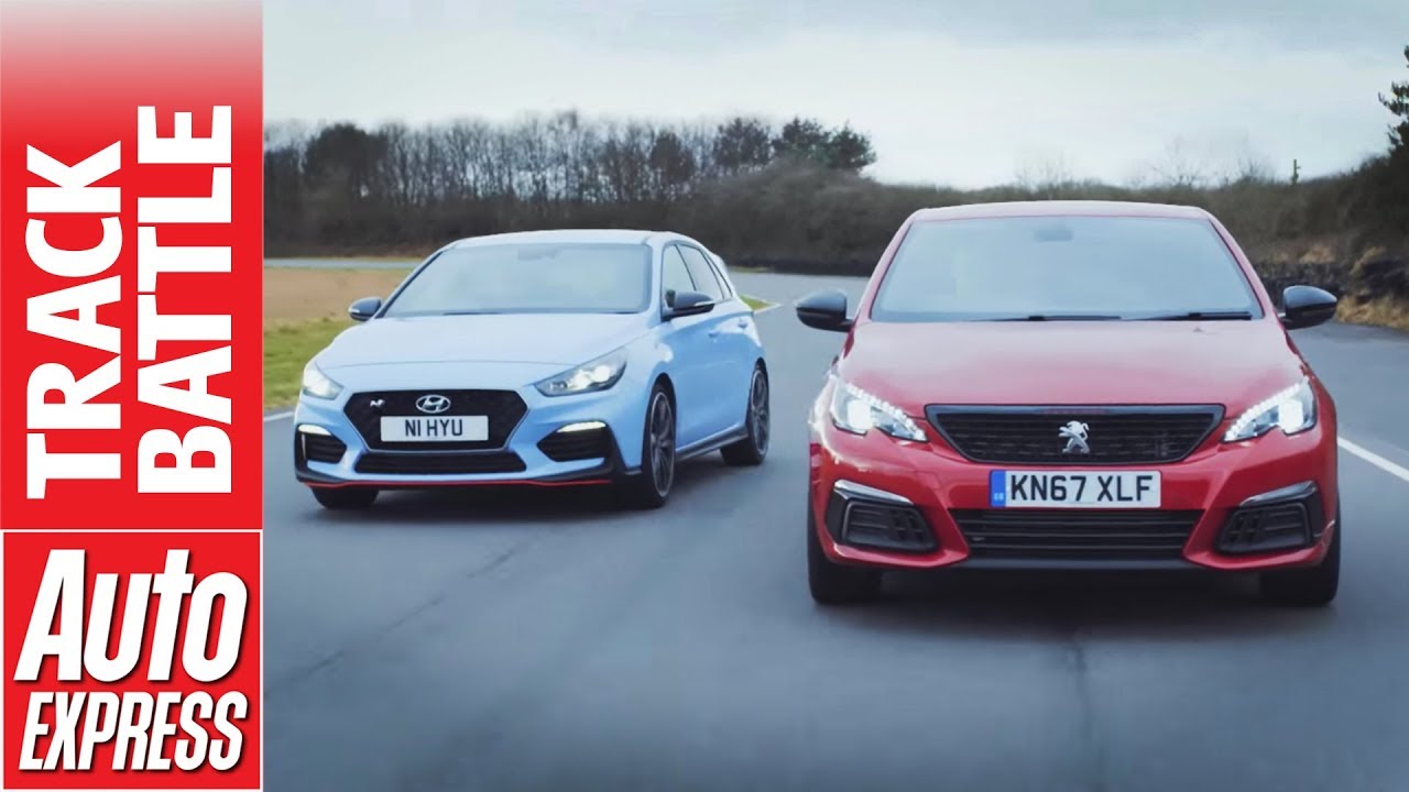 Hyundai i30 N против Peugeot 308 GTi — какой горячий хэтчбек быстрее?