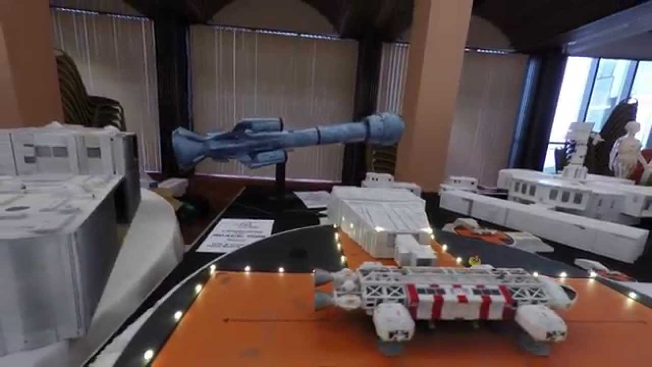 Space:1999 & Anderson 'Sci-Fi Scarborough 2015' Model Display (4K)