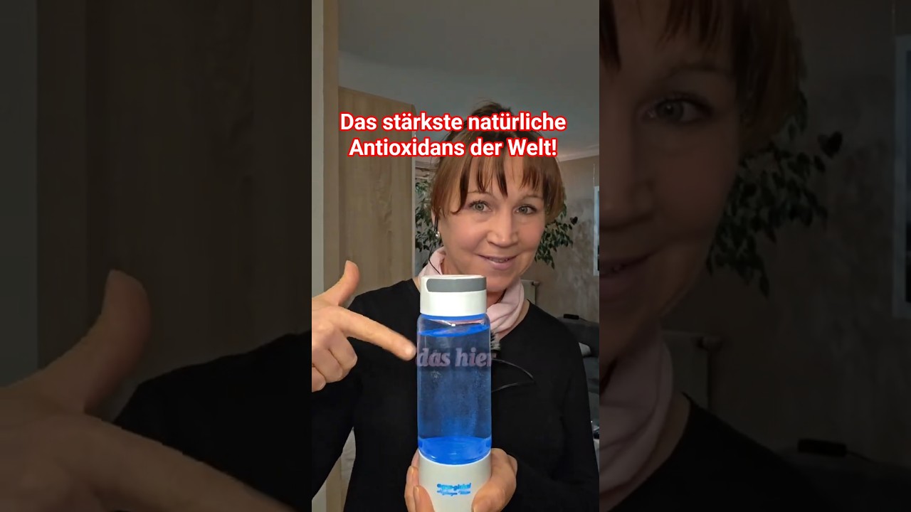 Hydrogen Wasser ist dein Game-Changer! Es eliminiert freie Radikale in deinem Körper! 💪