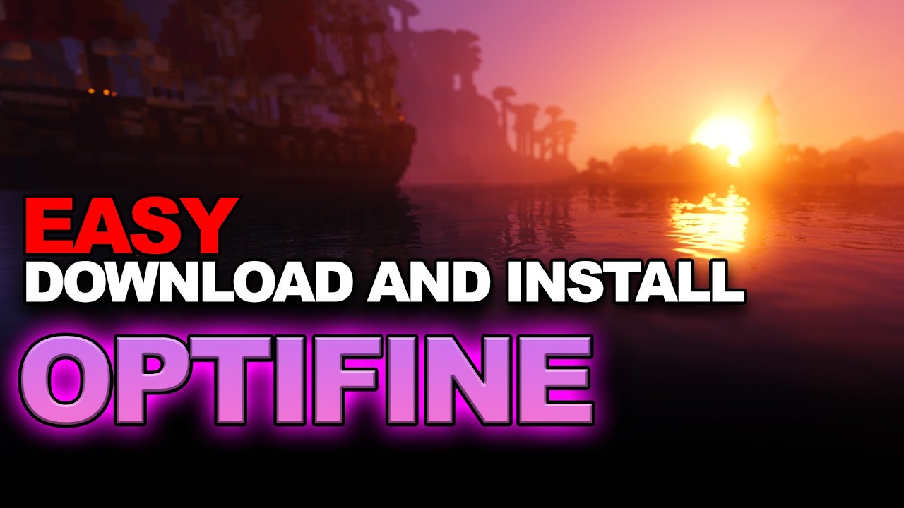 How To INSTALL OptiFine for MINECRAFT the Easy Way - 2022  | 1.18.2