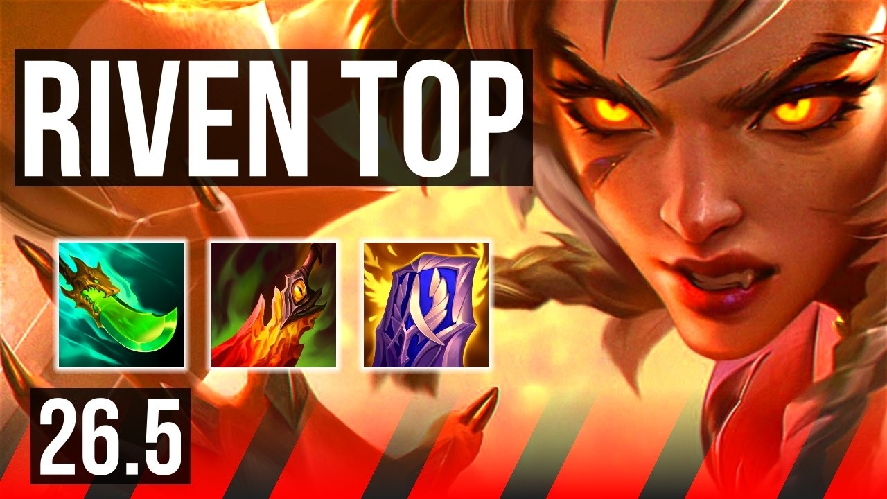 RIVEN vs TRYNDAMERE (TOP) | 43K damage | EUW Diamond | 26.5