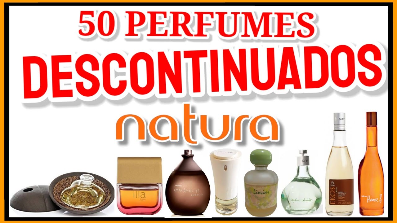 50 PERFUMES DESCONTINUADOS da Natura 😭 (PARTE 1)