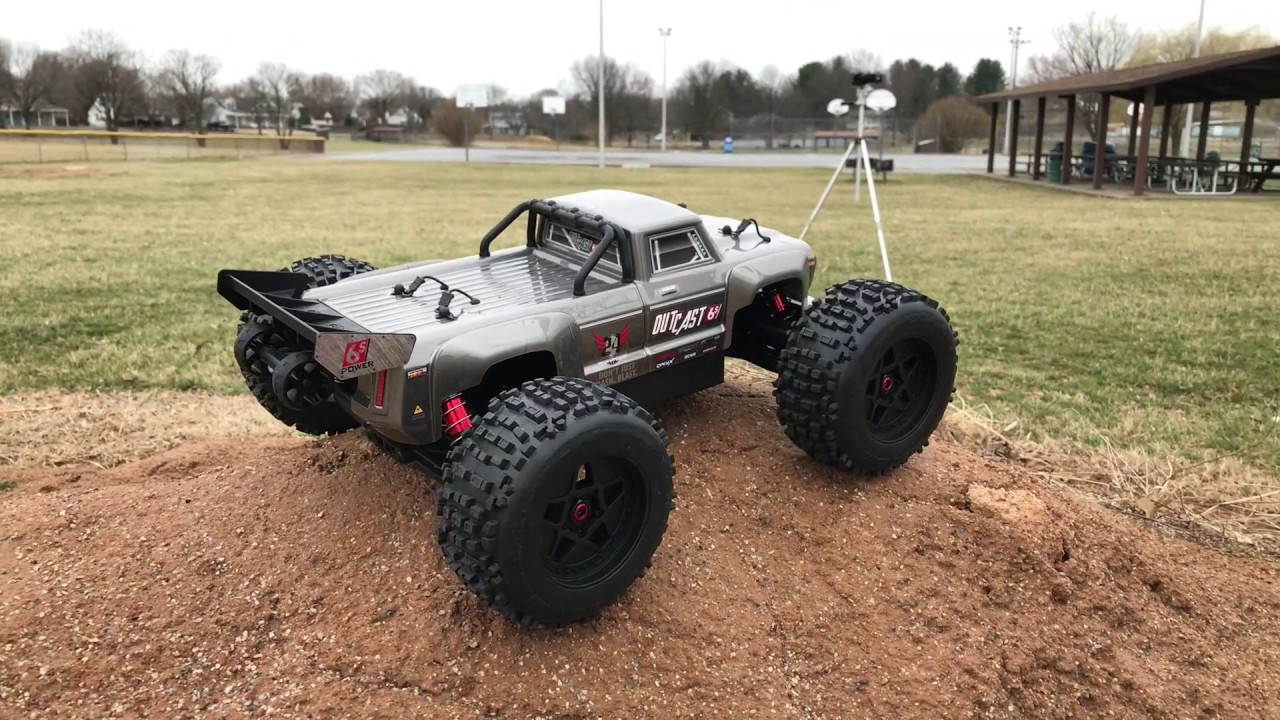Arrma OUTCAST 6S Insane 1st Run