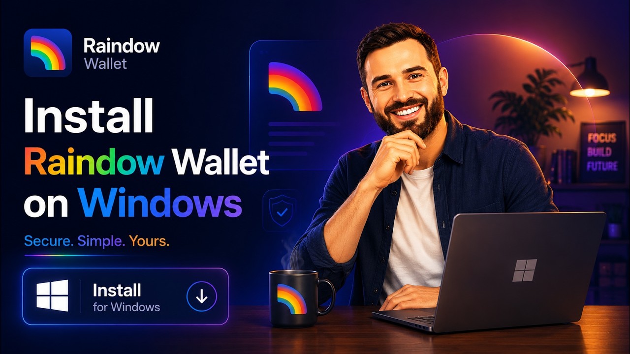 Rainbow Wallet Setup & Overview | Windows Desktop Crypto Tutorial