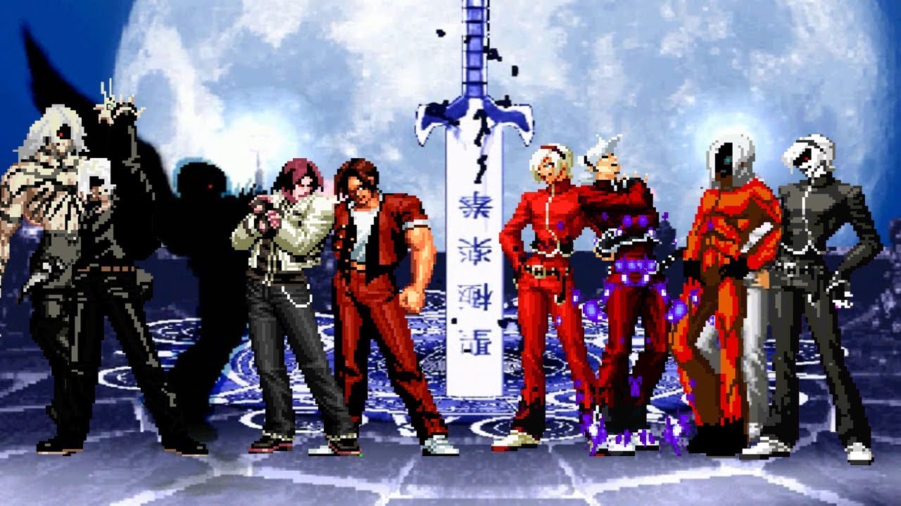 Kof Mugen Team Kyo VS Team Ash